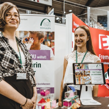 Fachakademie auf der Ausbildungsmesse IHKjobfit in Ingolstadt